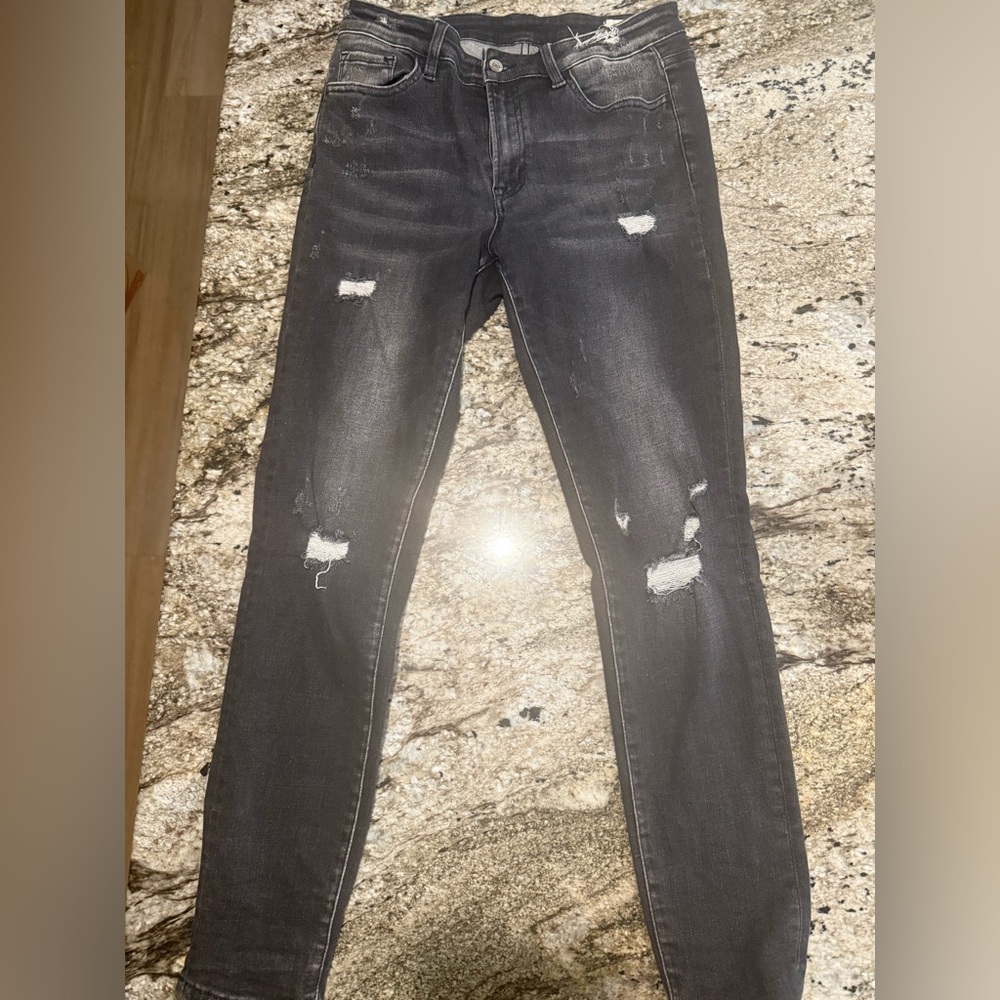 Bridge by Gly distressed ankle skinny jean